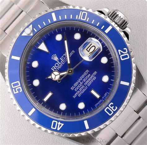 rolex submariner blu|2023 Rolex Submariner blue dial.